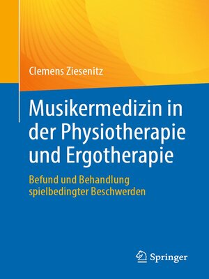 cover image of Musikermedizin in der Physiotherapie und Ergotherapie